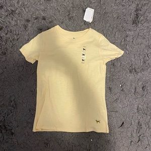 Yellow Black Dog Shirt XS Women